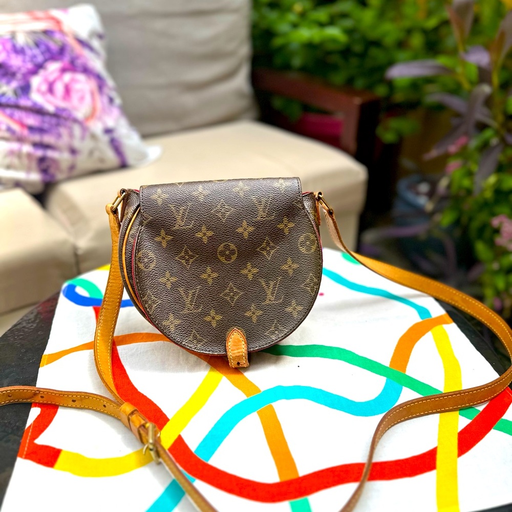 Louis Vuitton Tambourine Monogram Canvas Crossbody Bag
